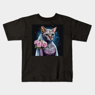 Royal Abyssinian Cat Kids T-Shirt